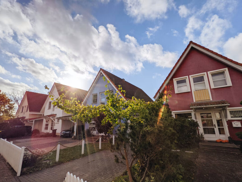 row of houses